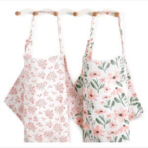 Muslin Nursing Cover 100% Cotton With Arch Neckline